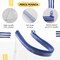 BAZIC Clear Pencil Pouch, 11 x 5 in, for School Binders Supplies
